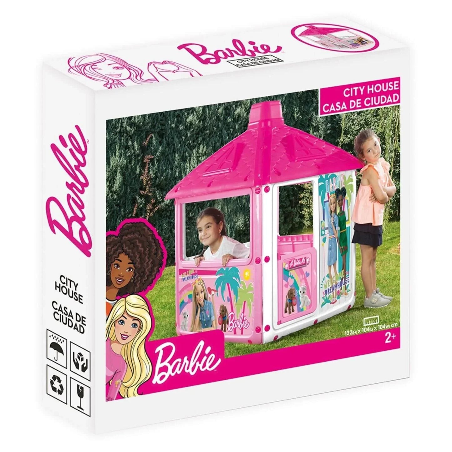 Outlet - Dolu Barbie Play House 135x104x104cm