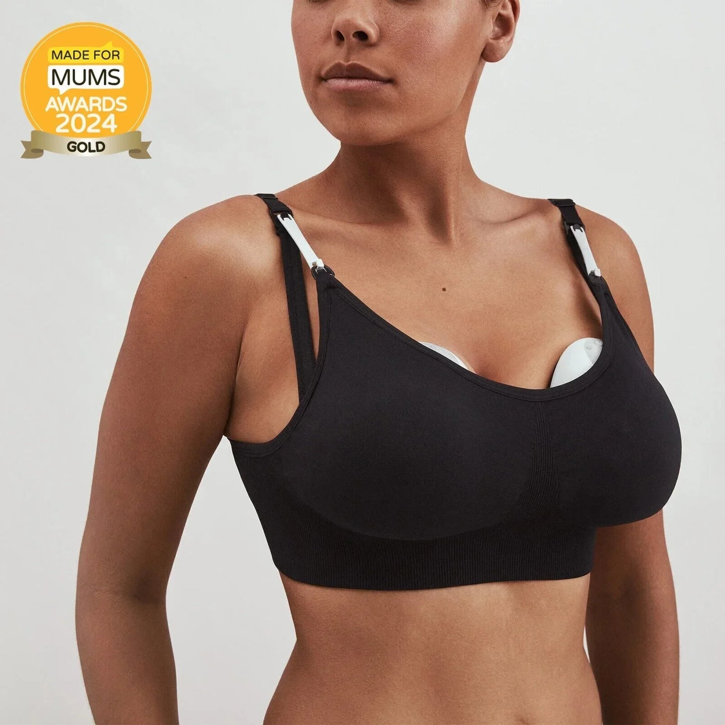 Elvie Pump Double Ultra-Quiet Wearable Electric Breast Pump