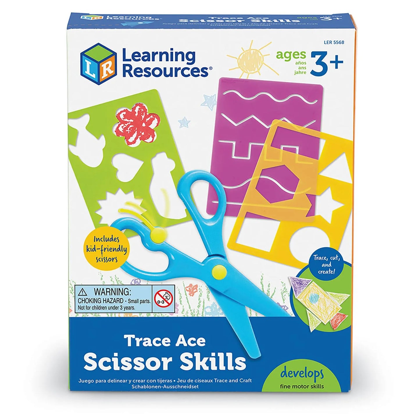 Learning Resources Trace Ace Scissors Skills Set