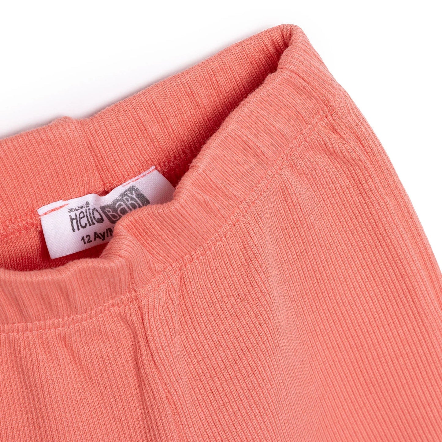 HelloBaby Basic Flare Camisole Leggings - Coral