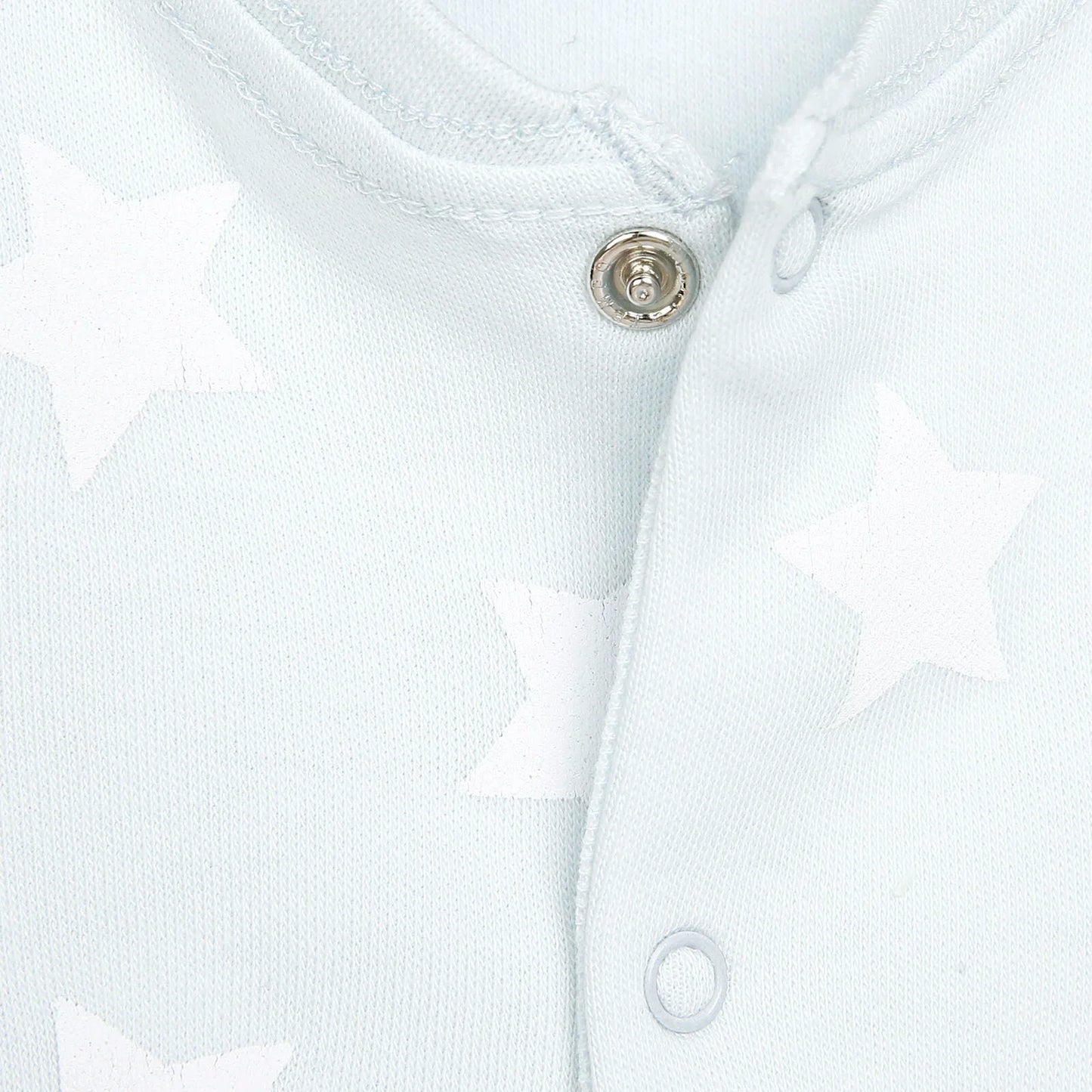 HelloBaby Newborn Baby Boy Footed Jumpsuit - Blue