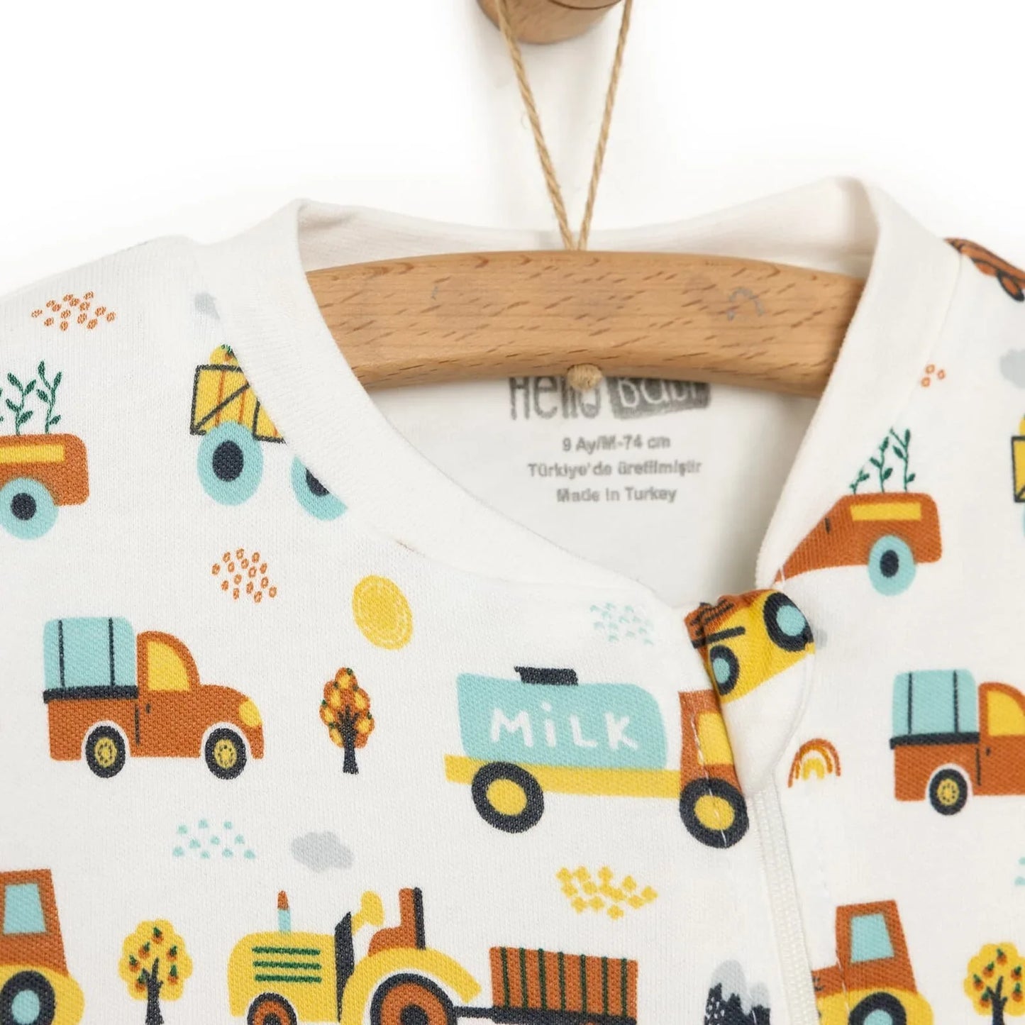 HelloBaby Sleepsuit - Beige