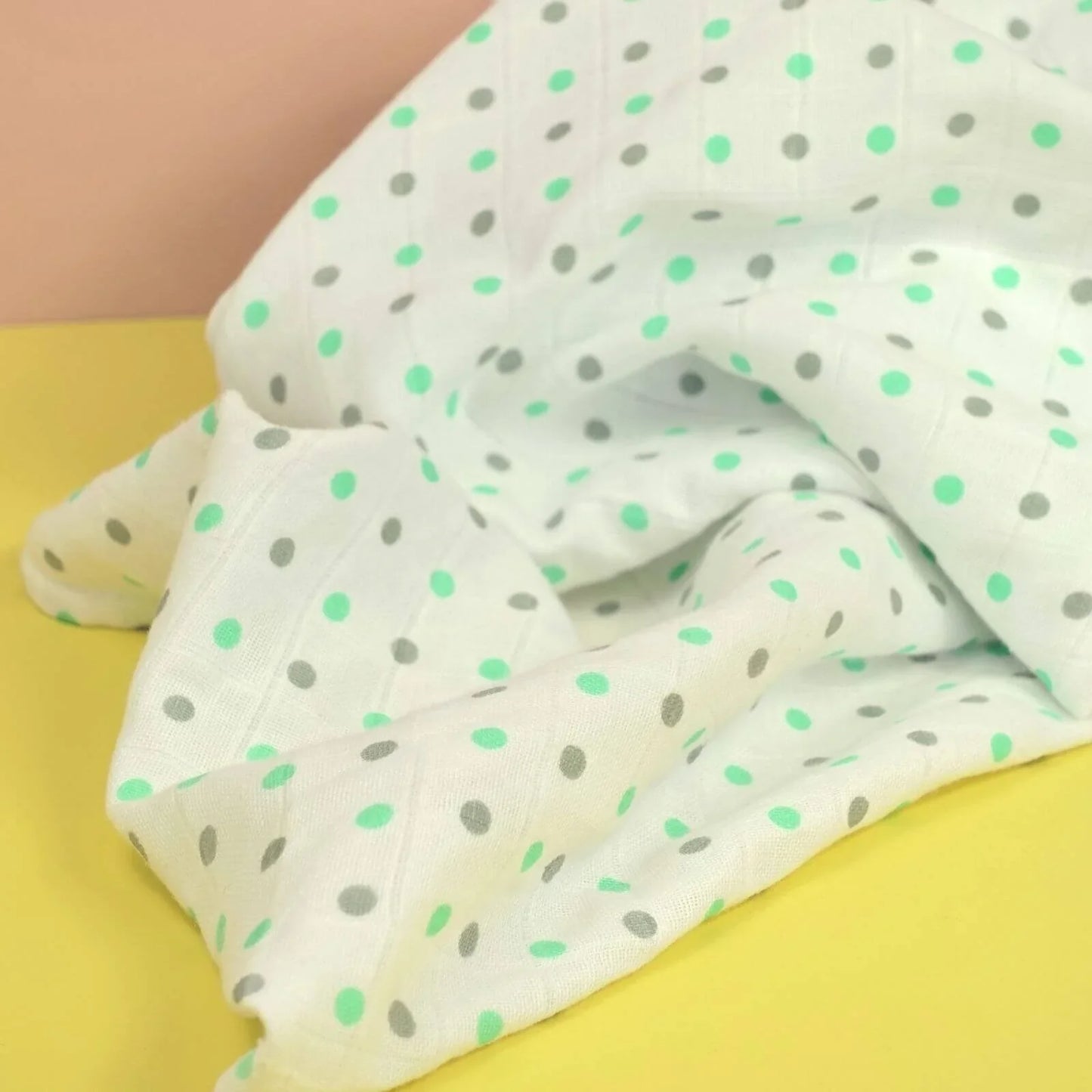 MuslinZ Muslin Swaddles 100x90cm 2 pcs - Mint
