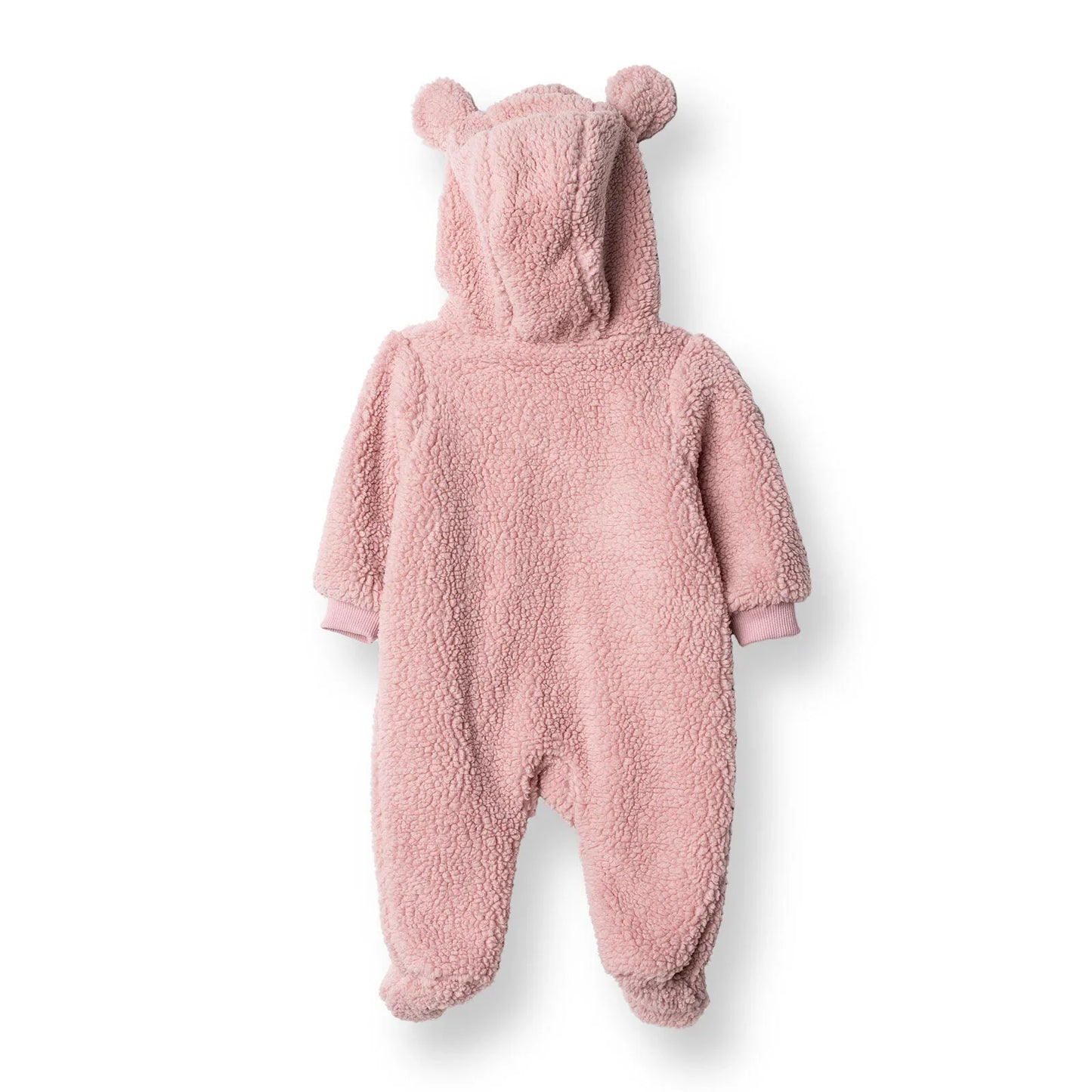 Midimod Newborn Welsoft Footed Jumpsuit - Pink