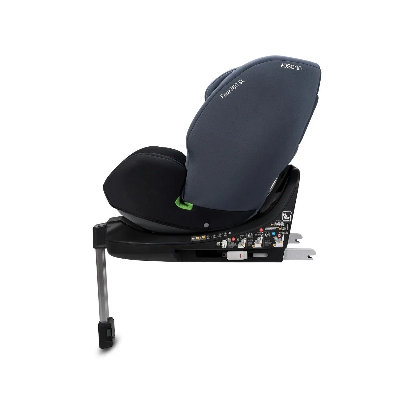 Osann Four360 0+/1/2/3 SL ECE R129/04 Car Seat - Black Grey