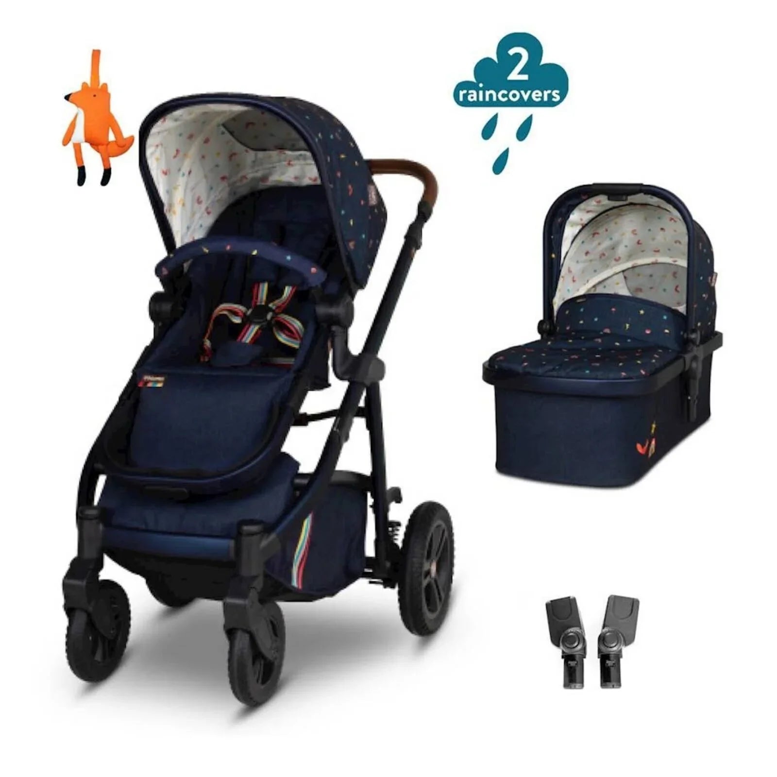 Cosatto Wow 3 Pram & Pushchair - Doodle Days