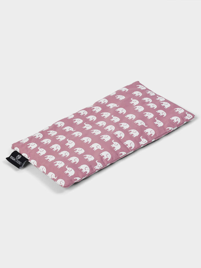 Yoga Studio GOTS Organic Cotton Lavender Scented & Unscented Linseed Elephant Eye Pillows