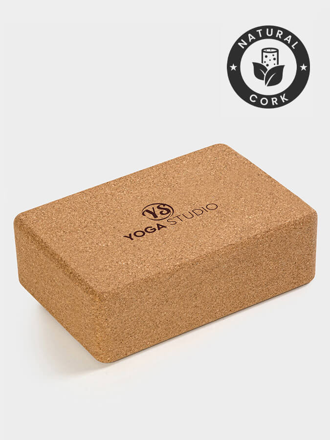 Yoga Studio Large Cork Yoga Brick