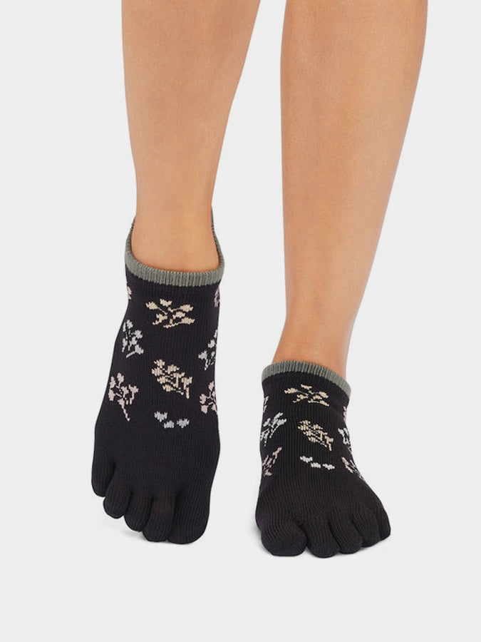 ToeSox Low Rise Full Toe Women's Yoga Grip Socks