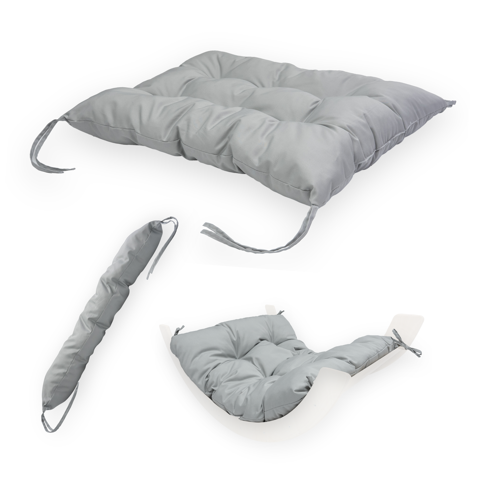 MAMOI® Cushion for toddler climbing frame indoor, Cushion for Baby kids climbing dome, Mat for wooden climbing triangle for children from 1/2/3 years-0