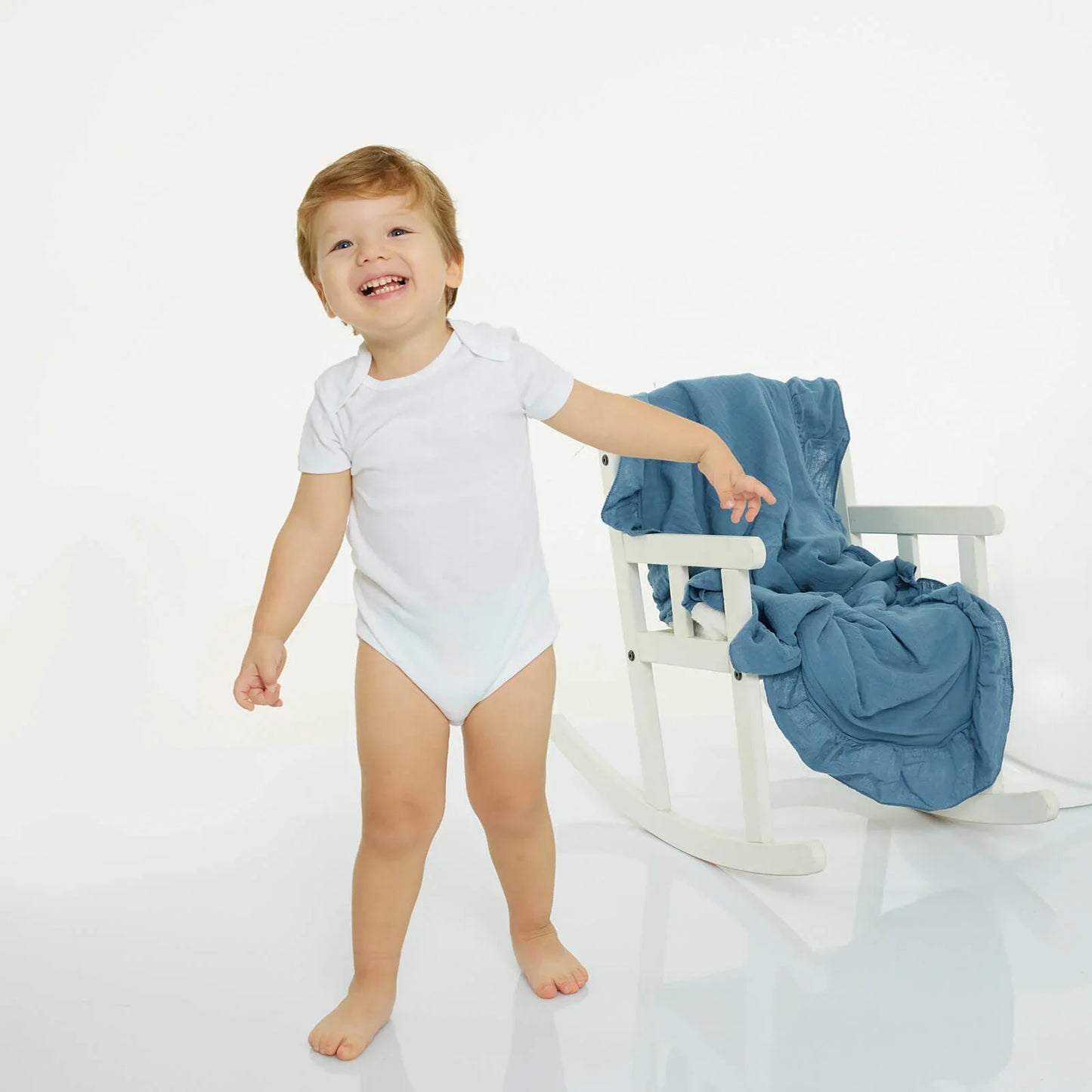 HelloBaby Unisex Short Sleeve Bodysuit 5 pcs