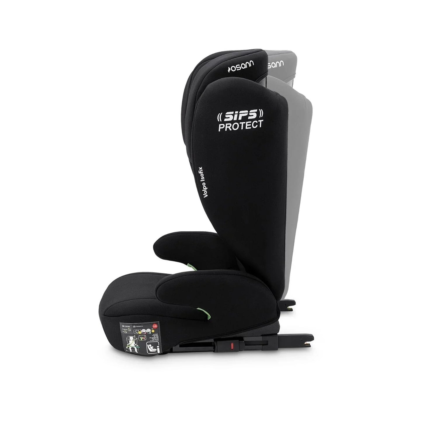 Osann Volpo Isofix ECE R129/04 Car Seat - Black