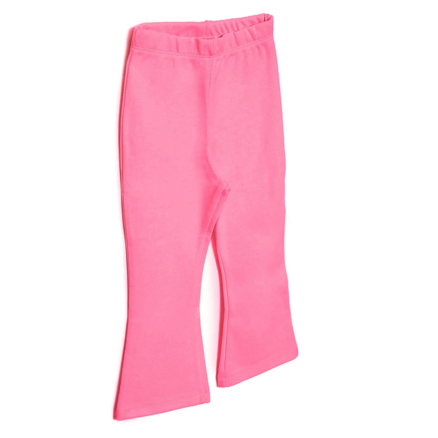 HelloBaby Basic Girl Flare Leggings - Light Pink