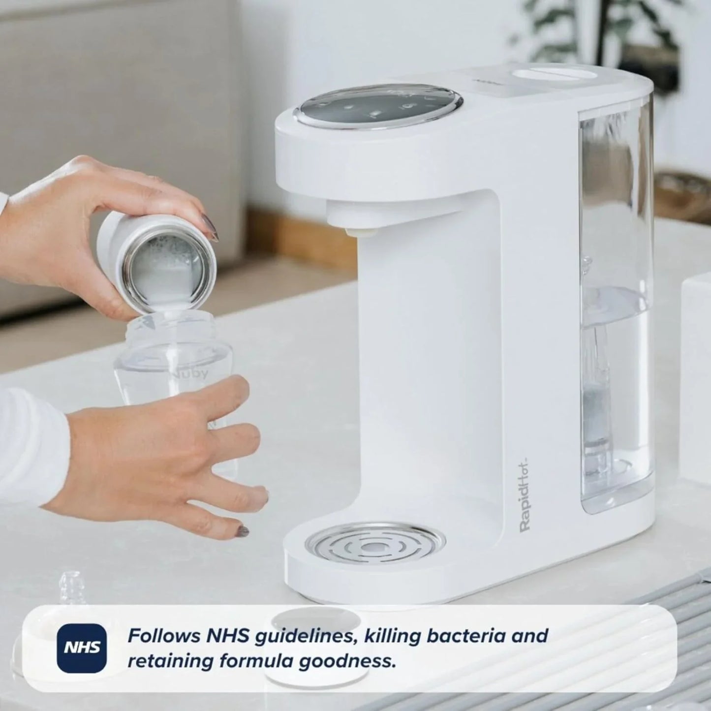 Nuby RapidHot Formula Preparation Machine - White