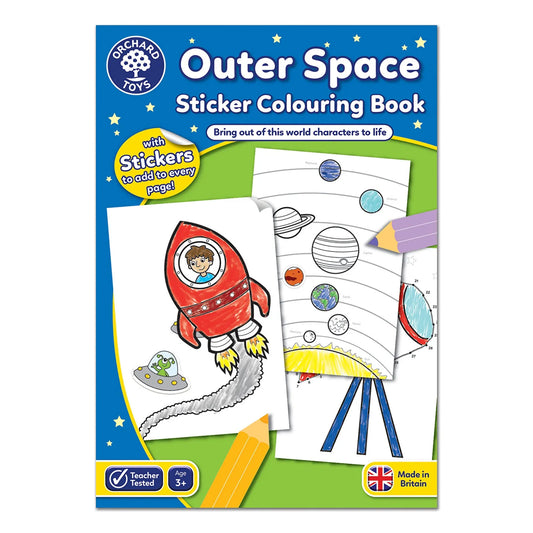 Orchard Toys Outerspace Colouring Book
