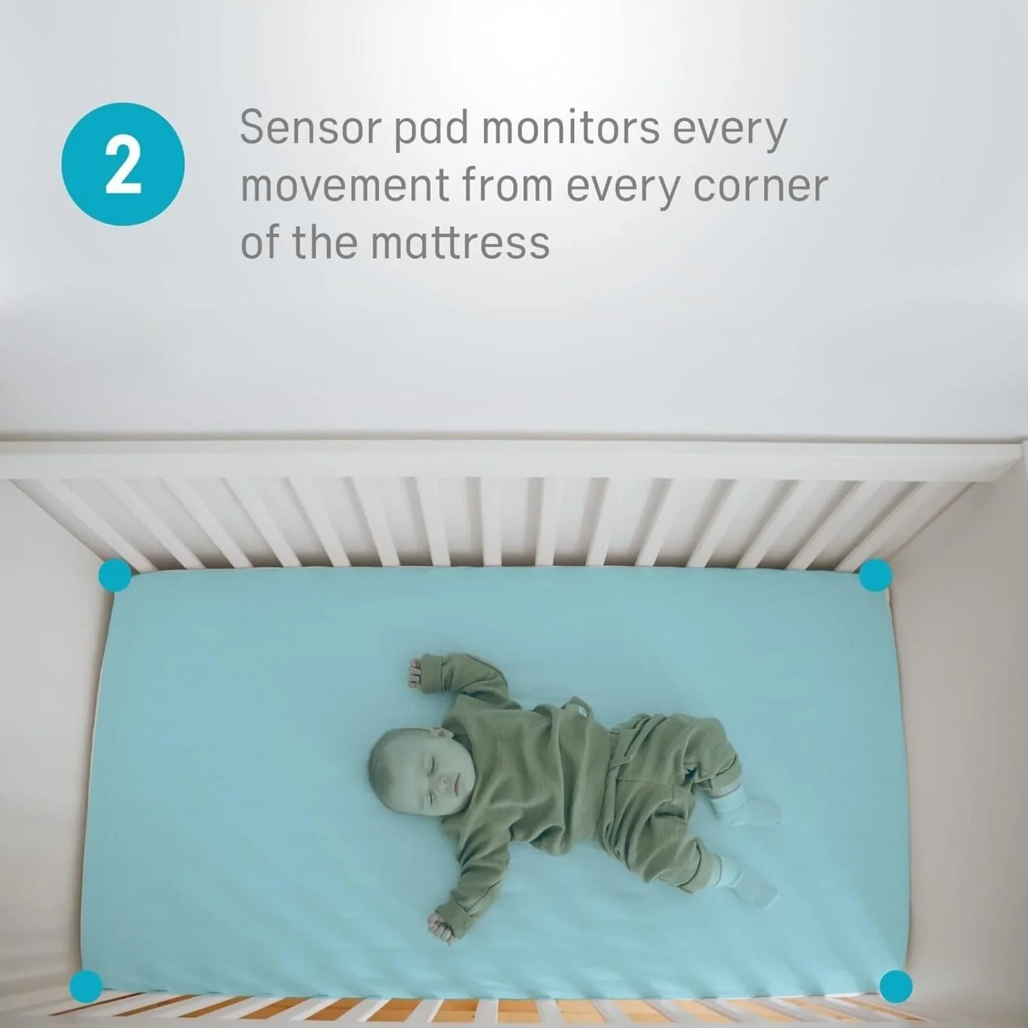 Angelcare AC25-1 Baby Movement Monitor Medically Certified