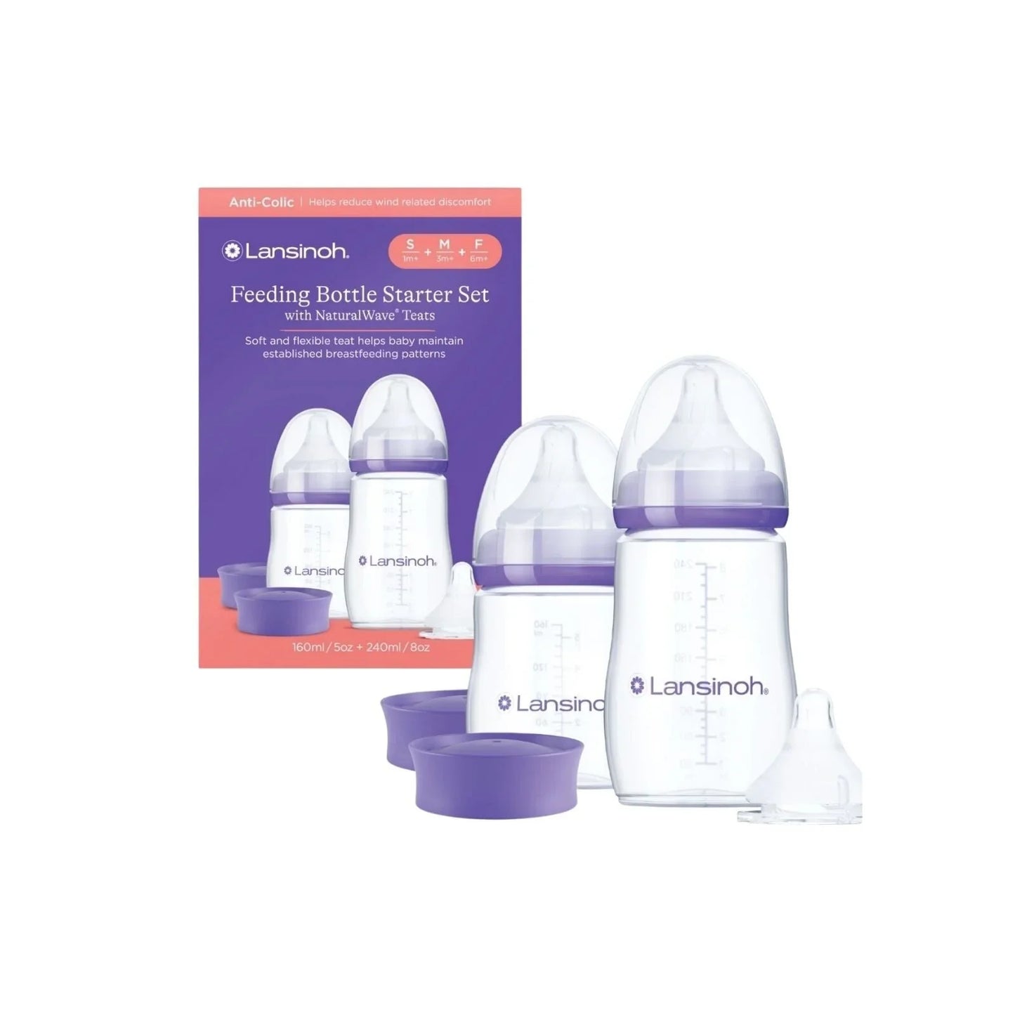 Lansinoh Feeding Bottle Starter Set