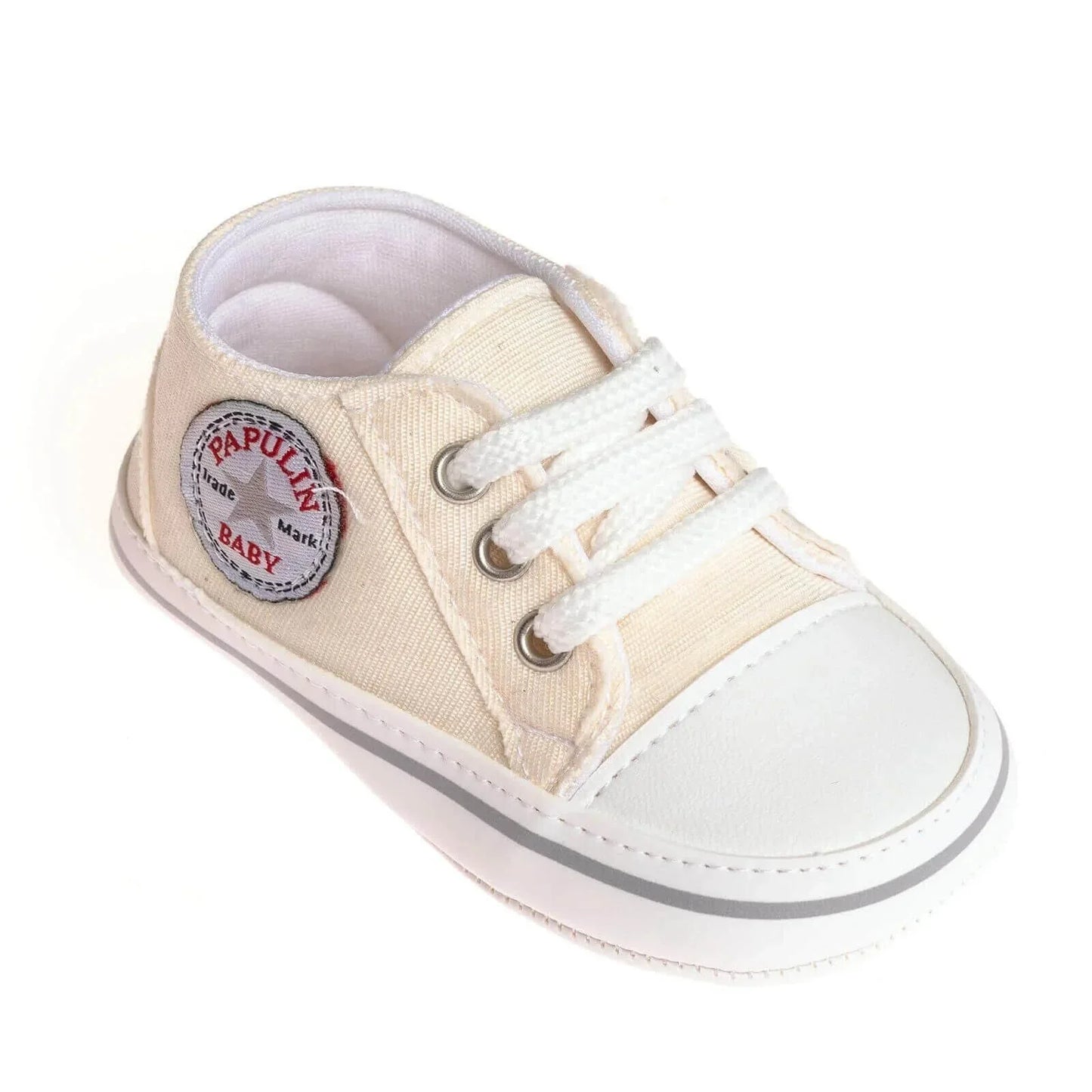 Papulin Unisex Booties - White