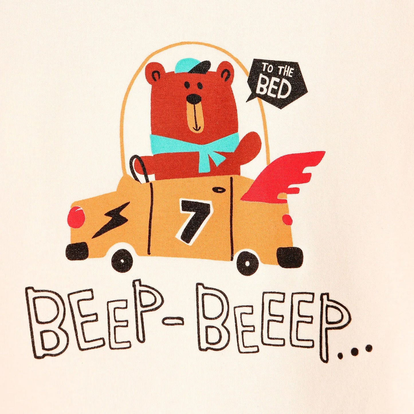 HelloBaby Basic Baby Boy Pyjamas Set - Ecru