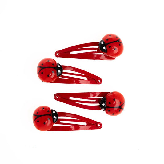 HelloBaby Hair Clips - Red