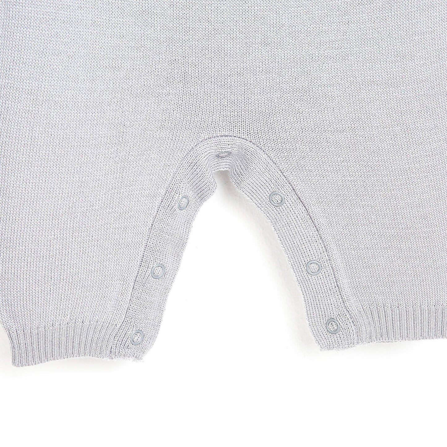 HelloBaby Newborn Knit Baby Elephant Jumpsuit - Grey