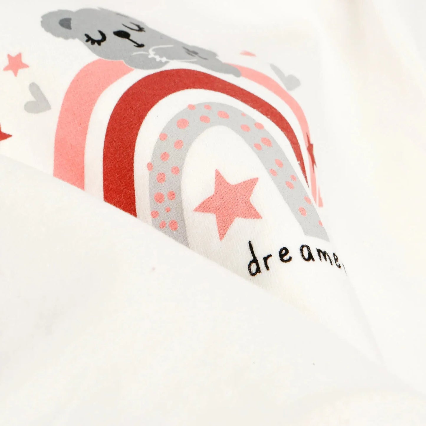 HelloBaby Basic Collared Neck Pyjamas Set - Salmon