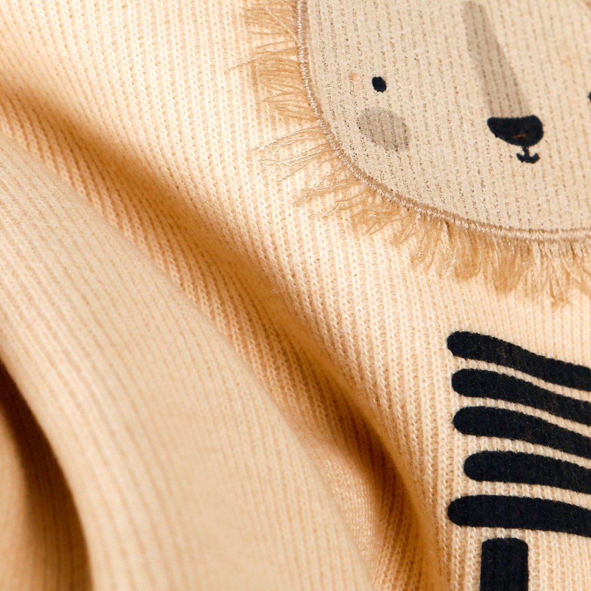 HelloBaby Sweatshirt-Vest-Bottom - Brown