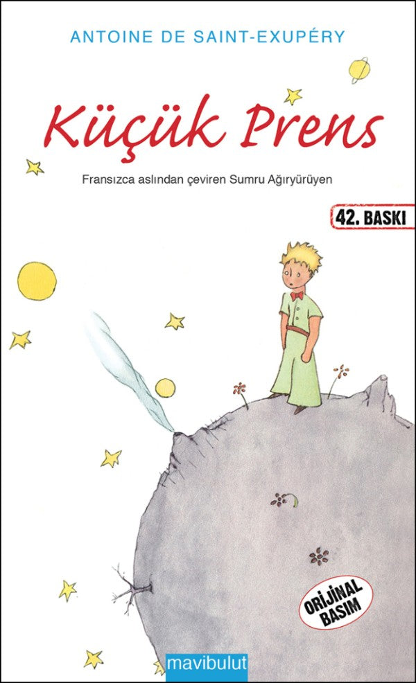 Küçük Prens – Antonie de Saint Exupery – Mavi Bulut Yayınları – kitap kapağı