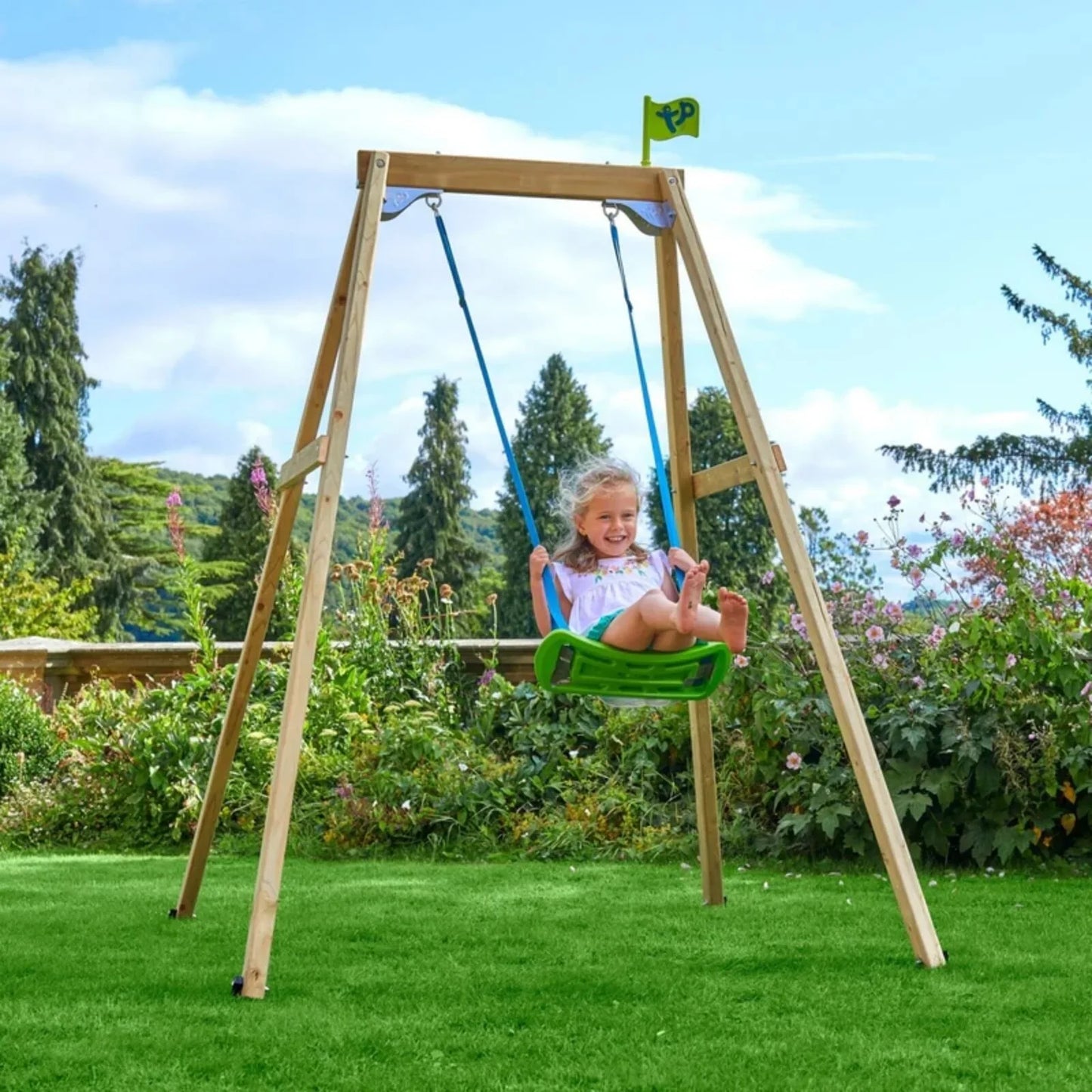 TP Forest Wooden Single Swing