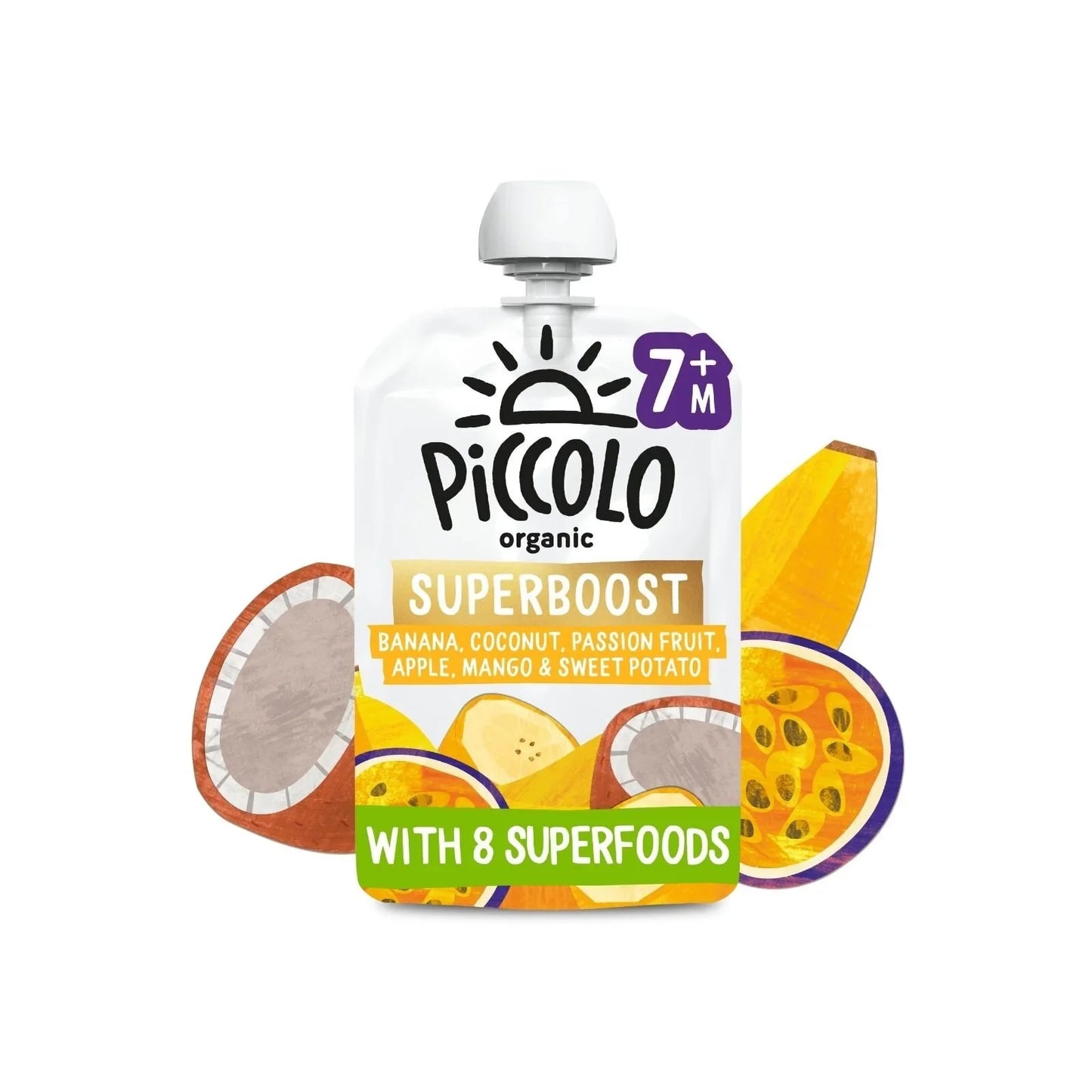 Piccolo Organic Tropical Superboost 100g