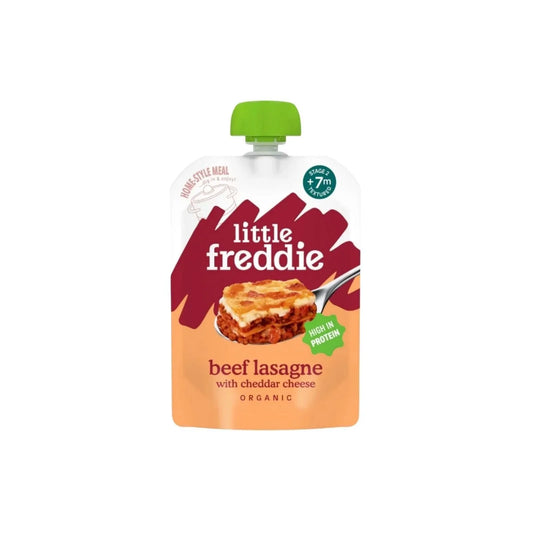 Little Freddie Organic Beef Lasagne with Cheese Baby Food Pouch 7+ months 130g