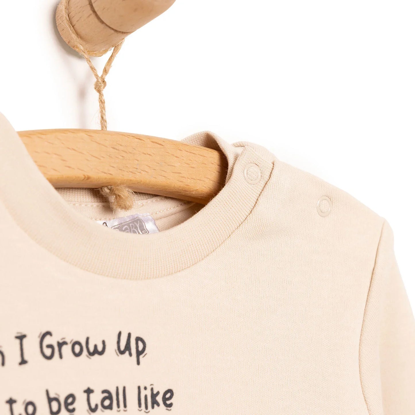 HelloBaby Baby Boy Joggers - Beige