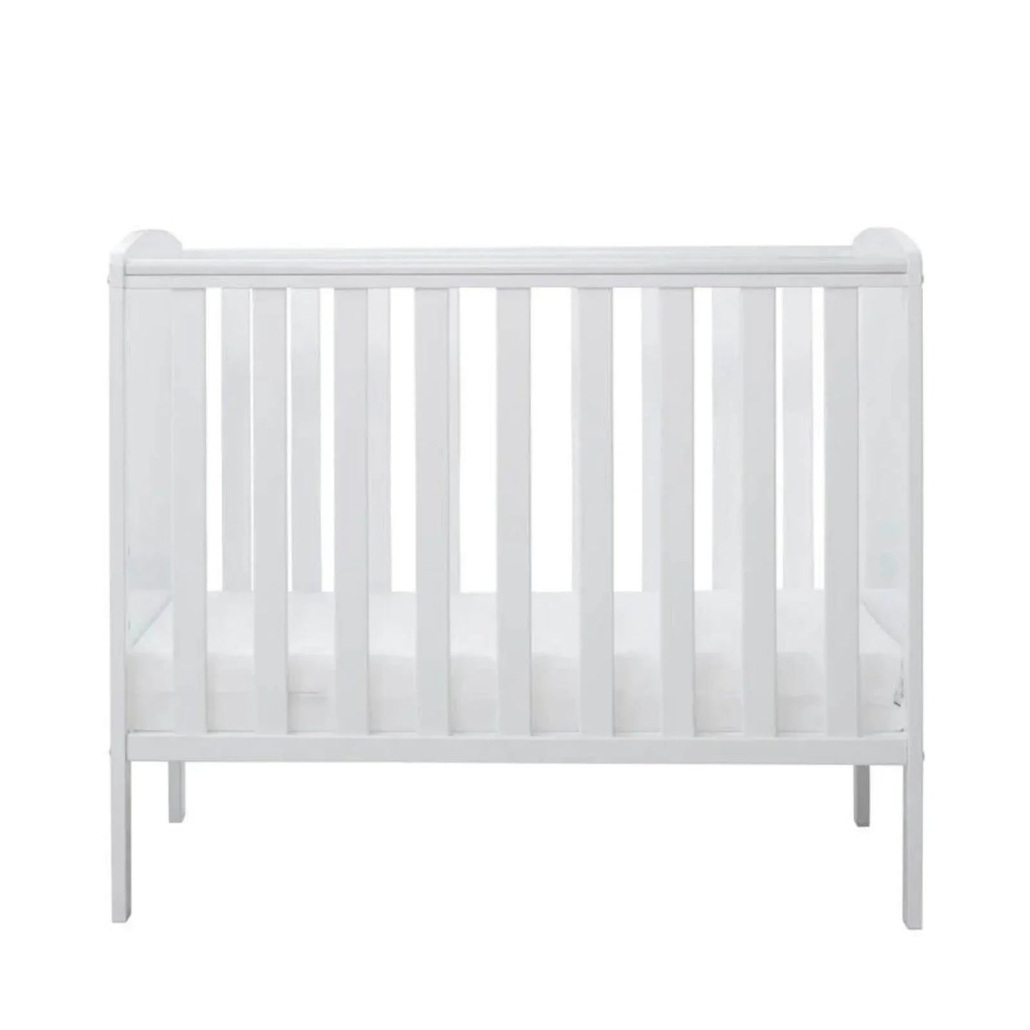 Ickle Bubba Coleby Space Saver Cot White - Without Mattress