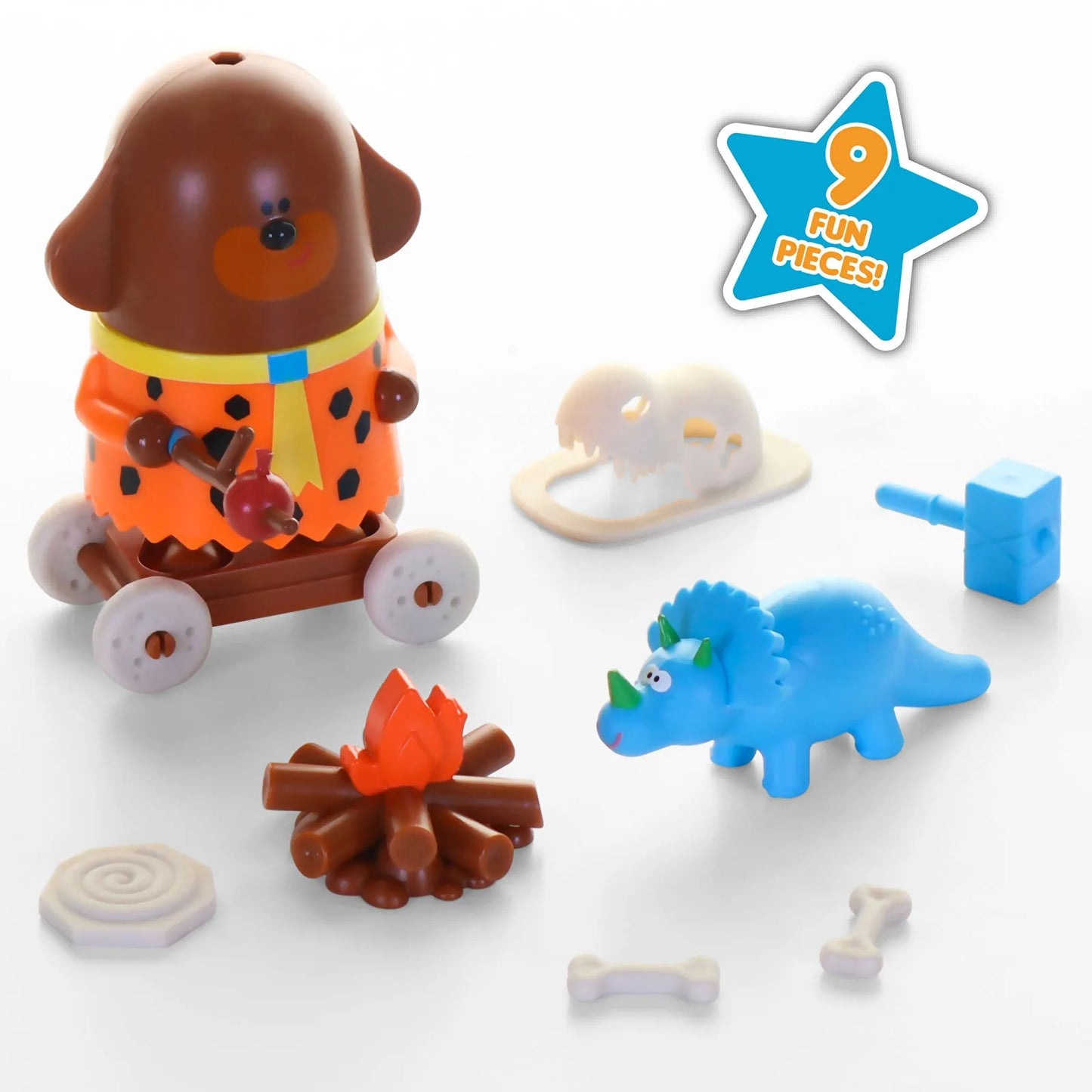 Hey Duggee Secret Surprise Take and Play Set Dinosaurs with Duggee
