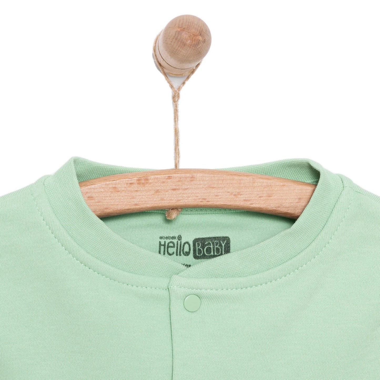 HelloBaby Baby Boy Ribbed Cardigan - Green