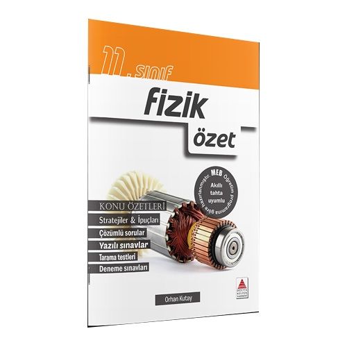 11. Sınıf Fizik Özet – Orhan Kutay – Delta Kültür Yayınevi – kitap kapağı