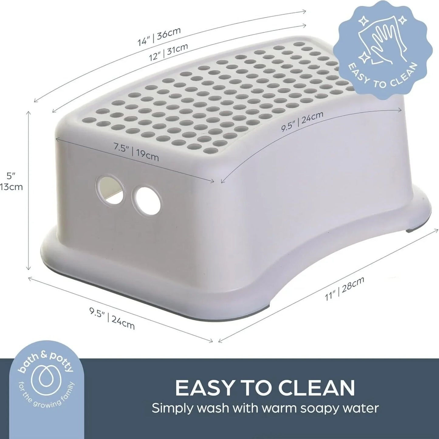 Dreambaby Step Stool - Grey