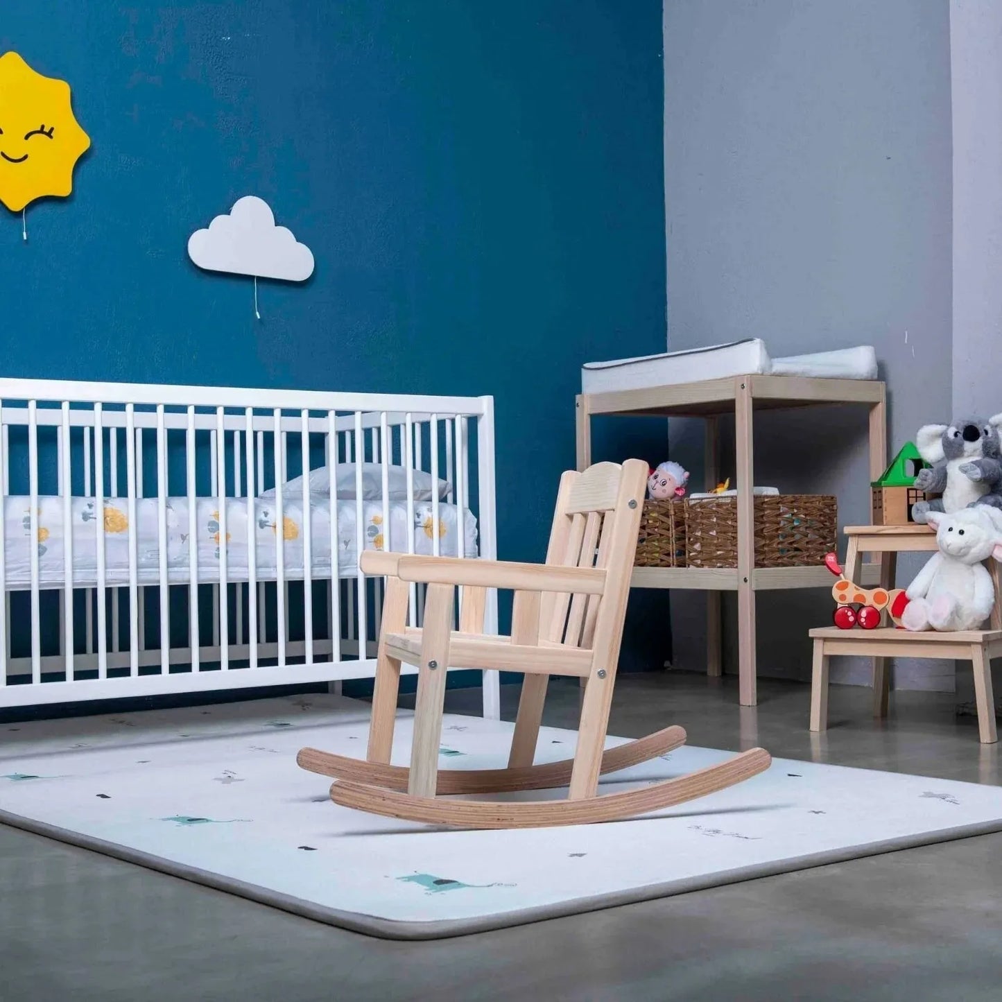 Montessori Wooden Child's Rocking Chair - Big