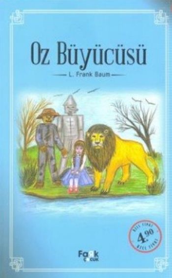 Oz Büyücüsü – Frank Baum – Fark Yayınları – kitap kapağı