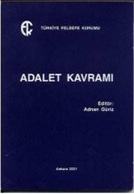 Adalet Kavramı – Adnan Güriz – Türkiye Felsefe Kurumu – kitap kapağı