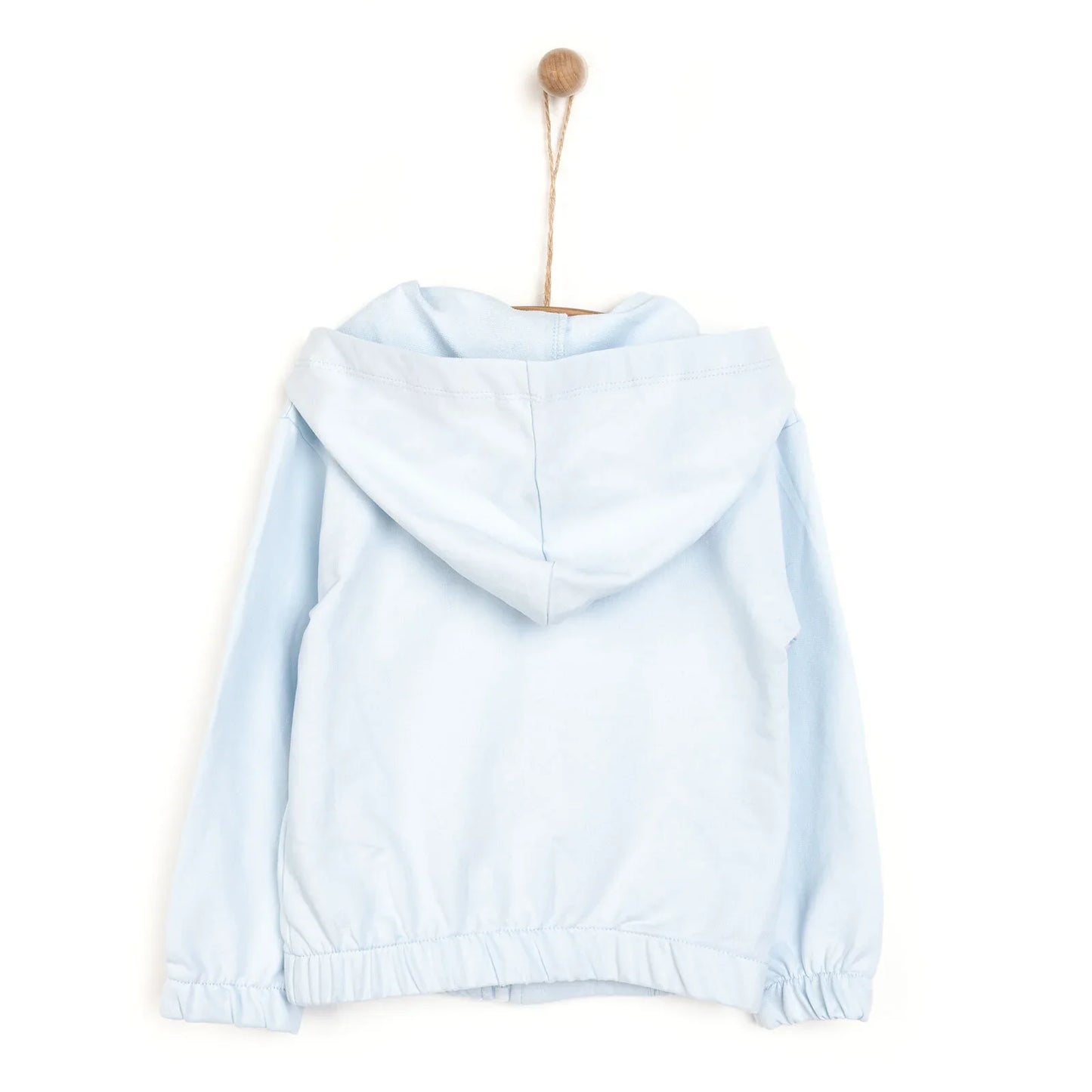 HelloBaby SPACE Boy Hooded Cardigan - Light Blue