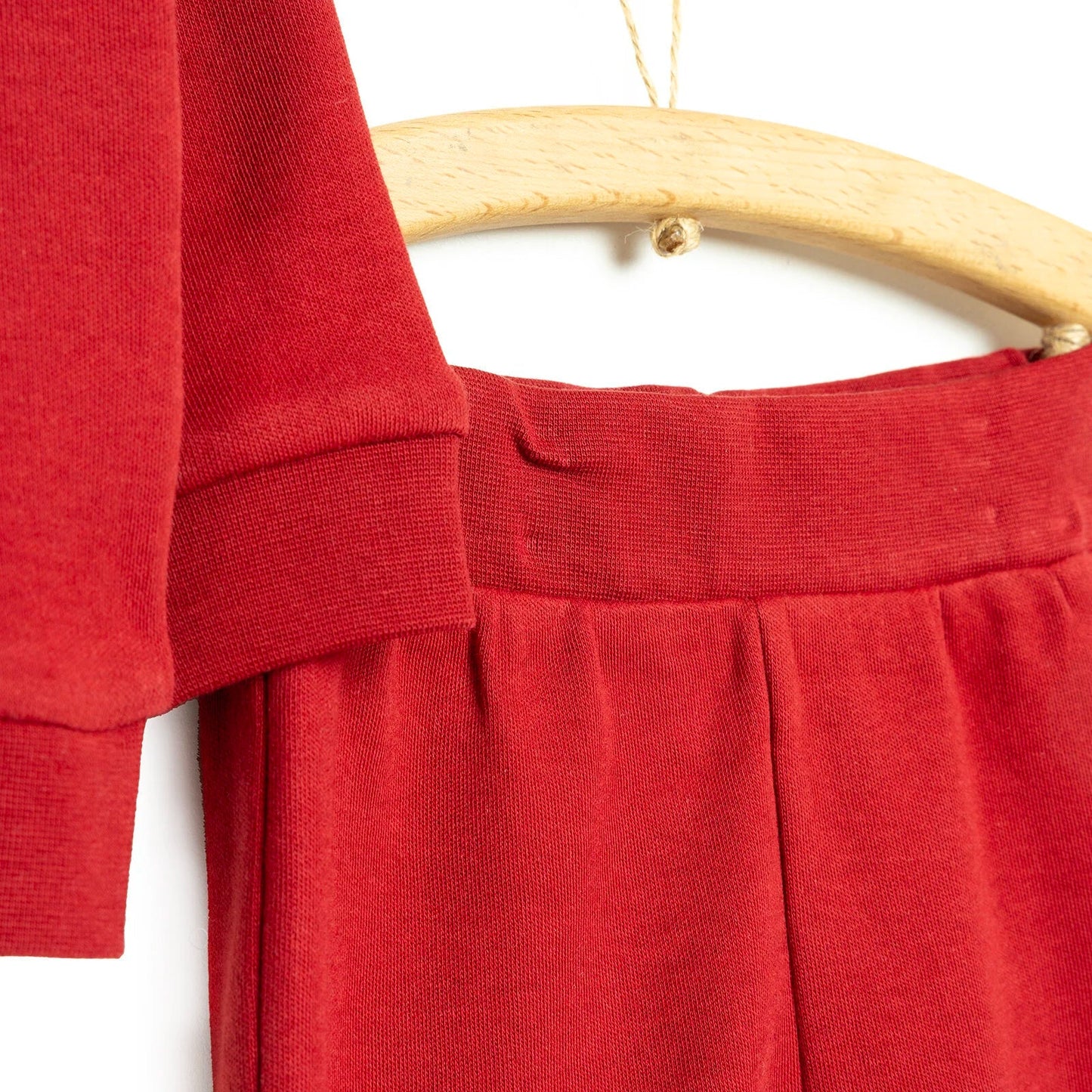 HelloBaby Basic Joggers - Maroon