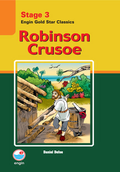 Robinson Crusoe – Daniel Defoe – Engin Yayınevi – kitap kapağı