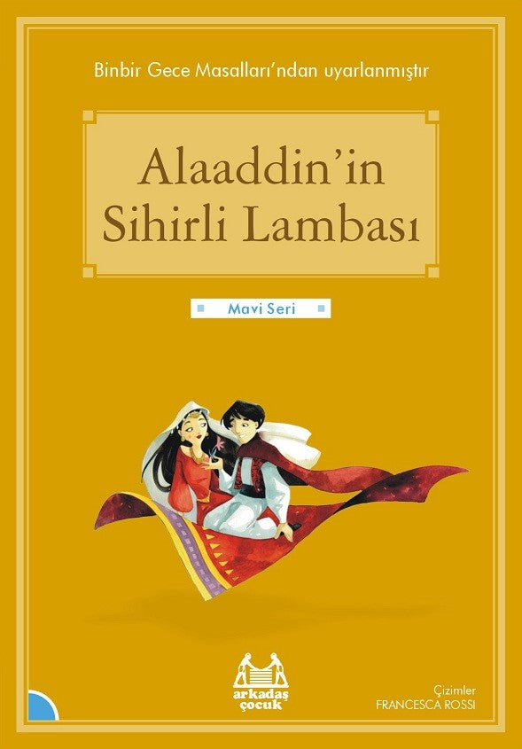 Alaaddin'in Sihirli Lambası – Kollektif – Arkadaş Yayınları – kitap kapağı