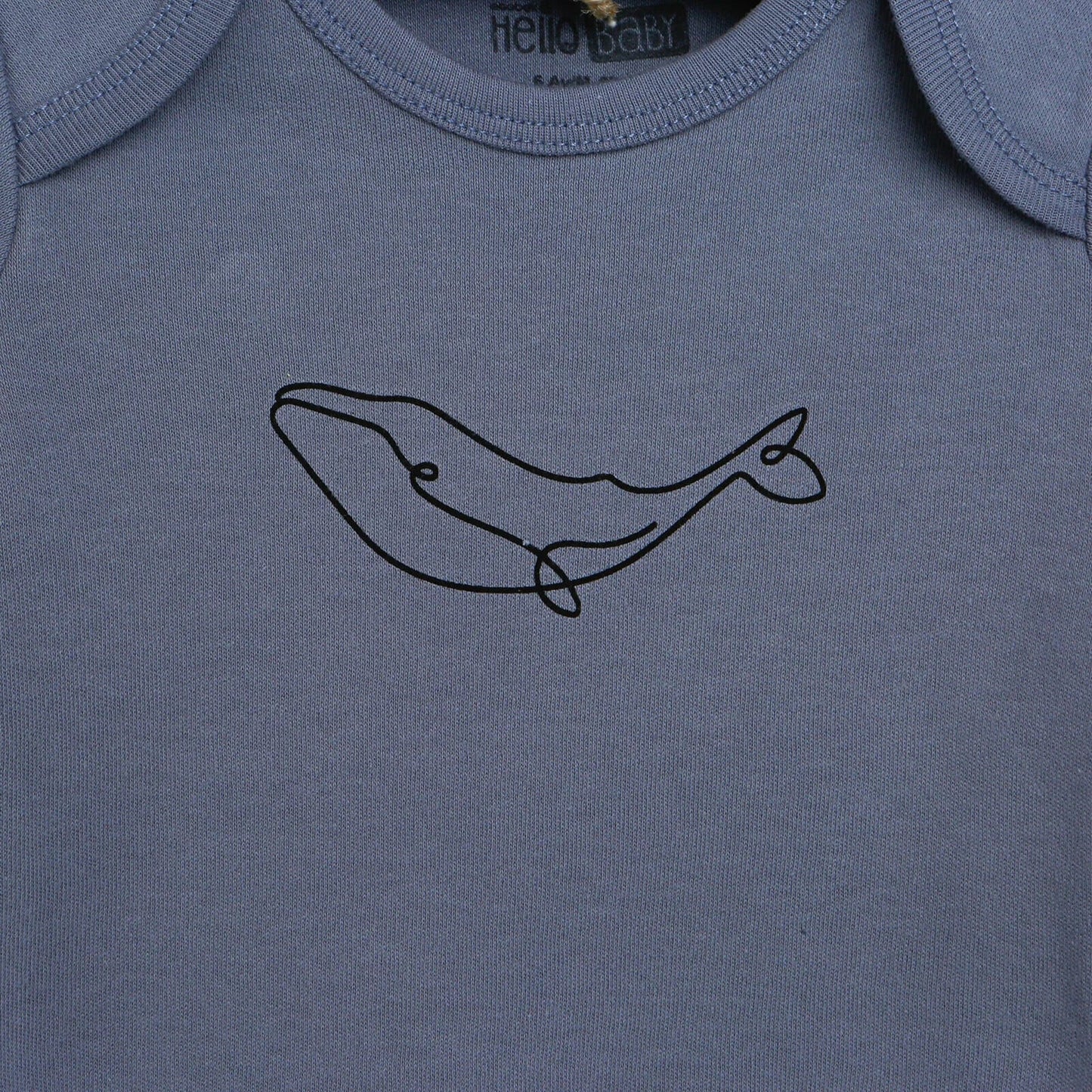 HelloBaby Long Sleeve Bodysuit - Purple