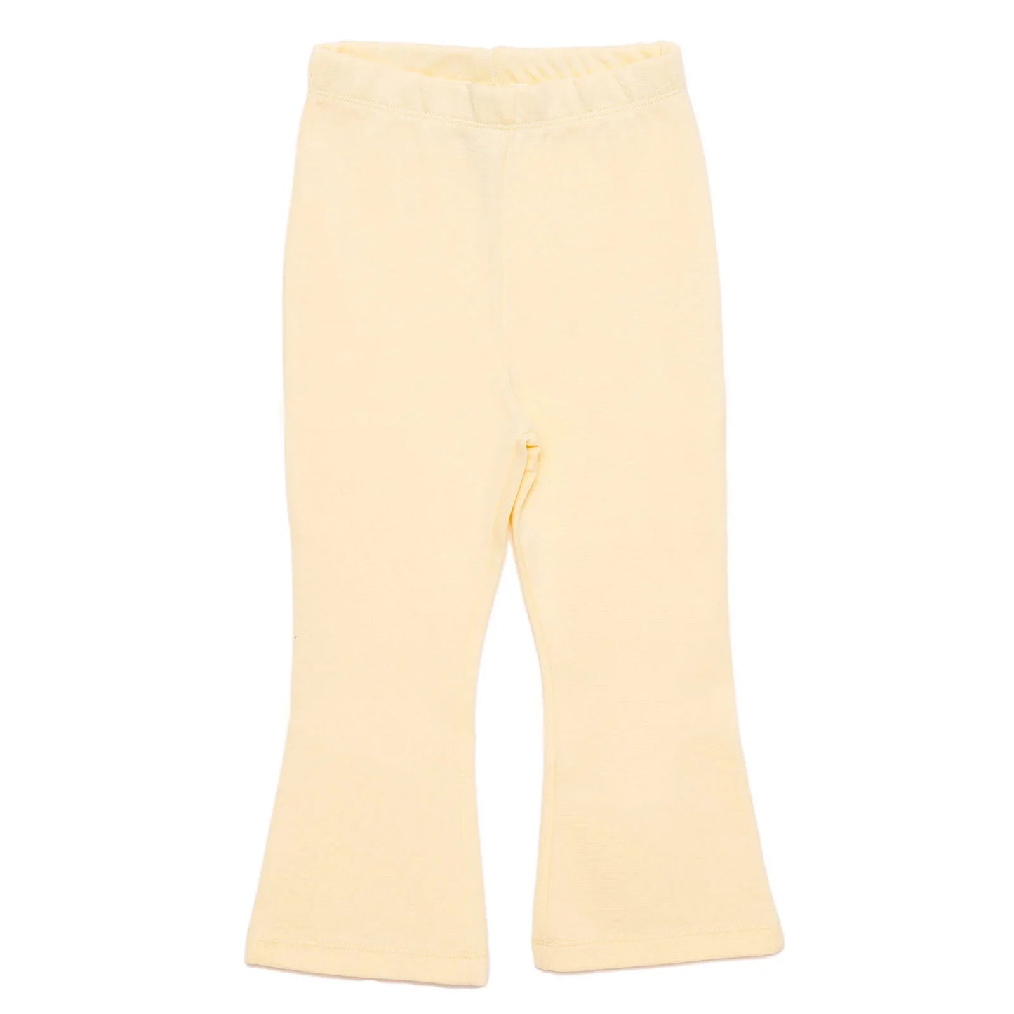 HelloBaby Basic Girl Flare Leggings - Yellow