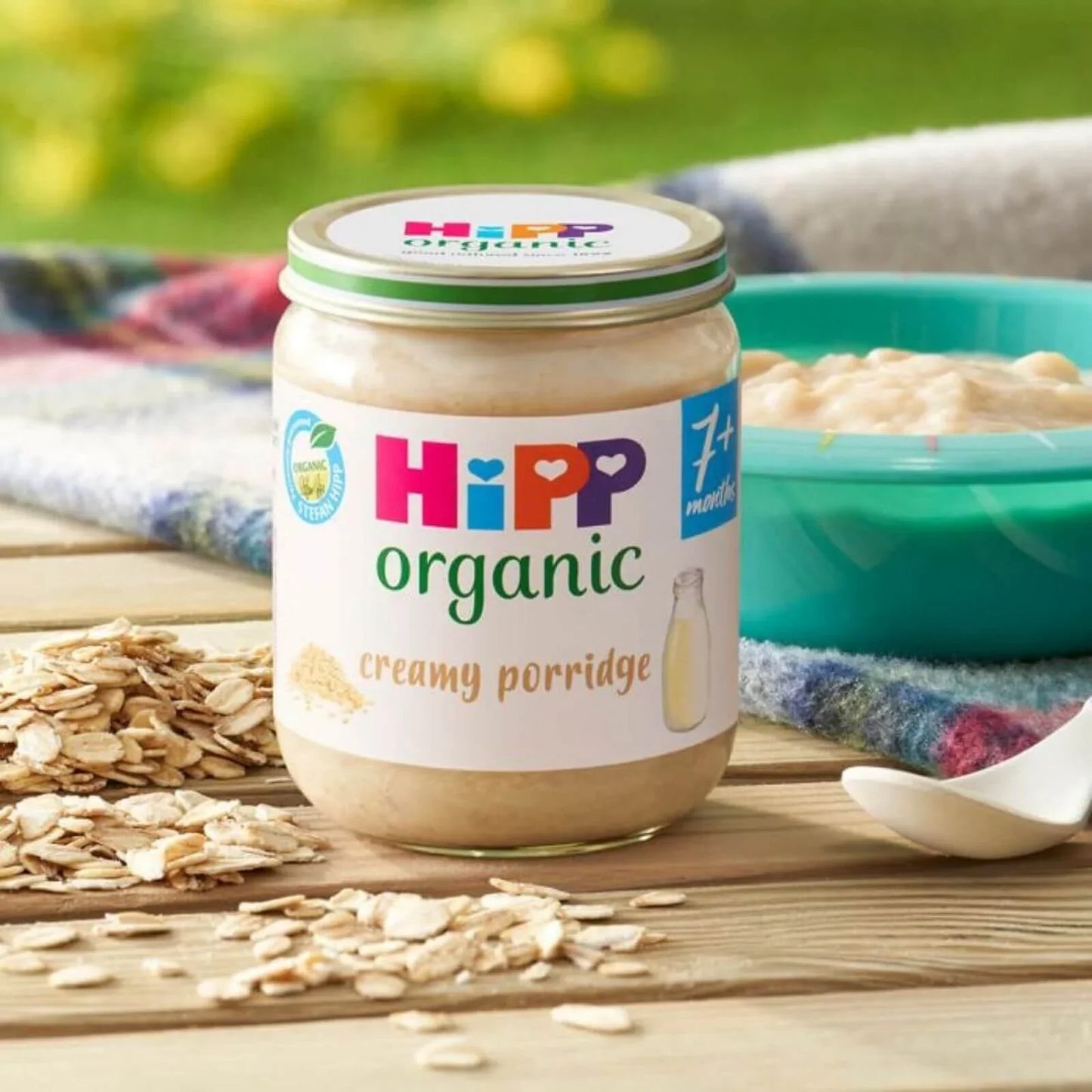 HiPP Organic Creamy Porridge Baby Food Jar 7+ months 160g