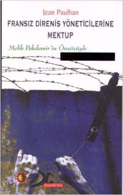 Fransız Direniş Yöneticilerine Mektup – Jean Paulhan – Ütopya Yayınevi – kitap kapağı