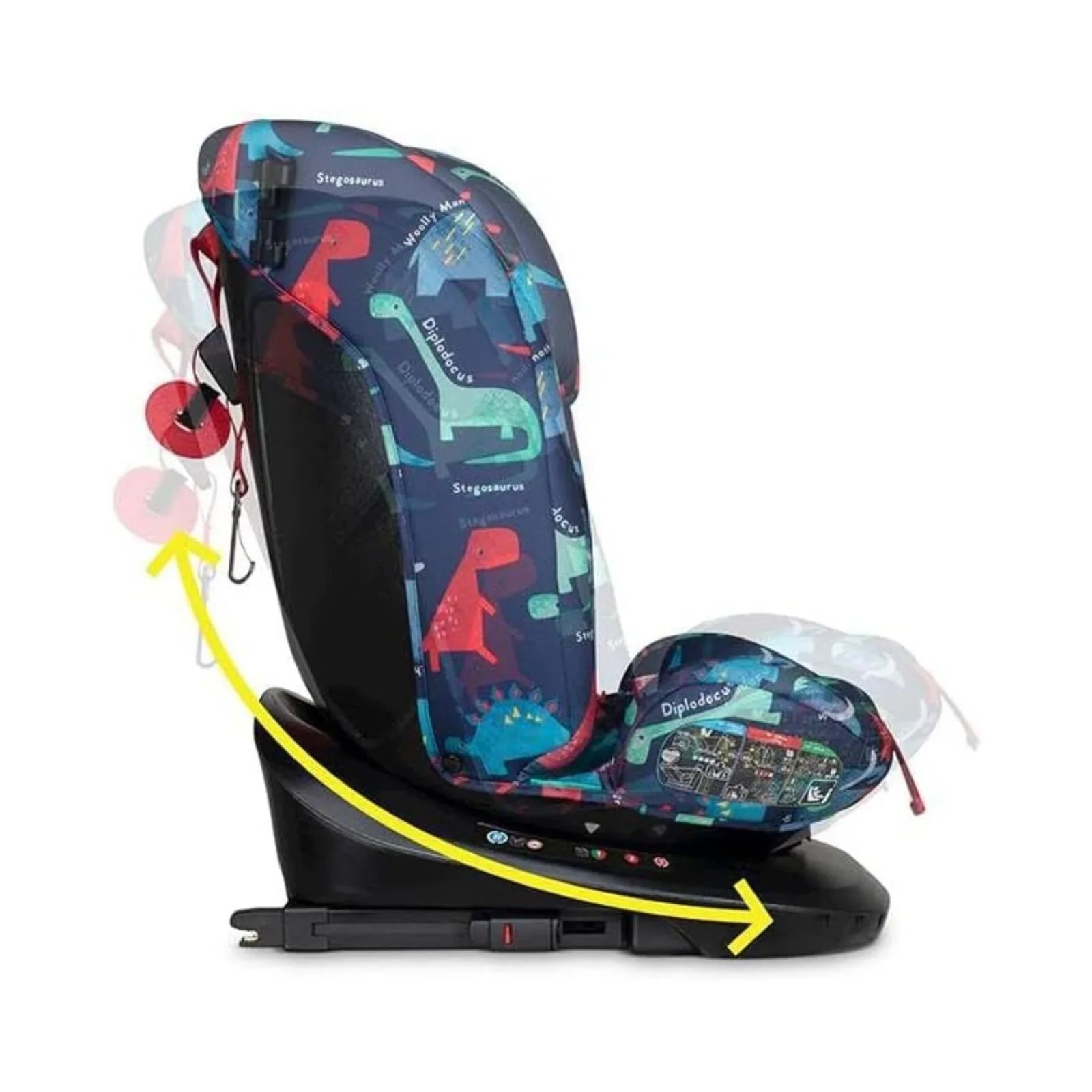 Cosatto Get Set Gro i-Size 360 Car Seat - D is for Dino