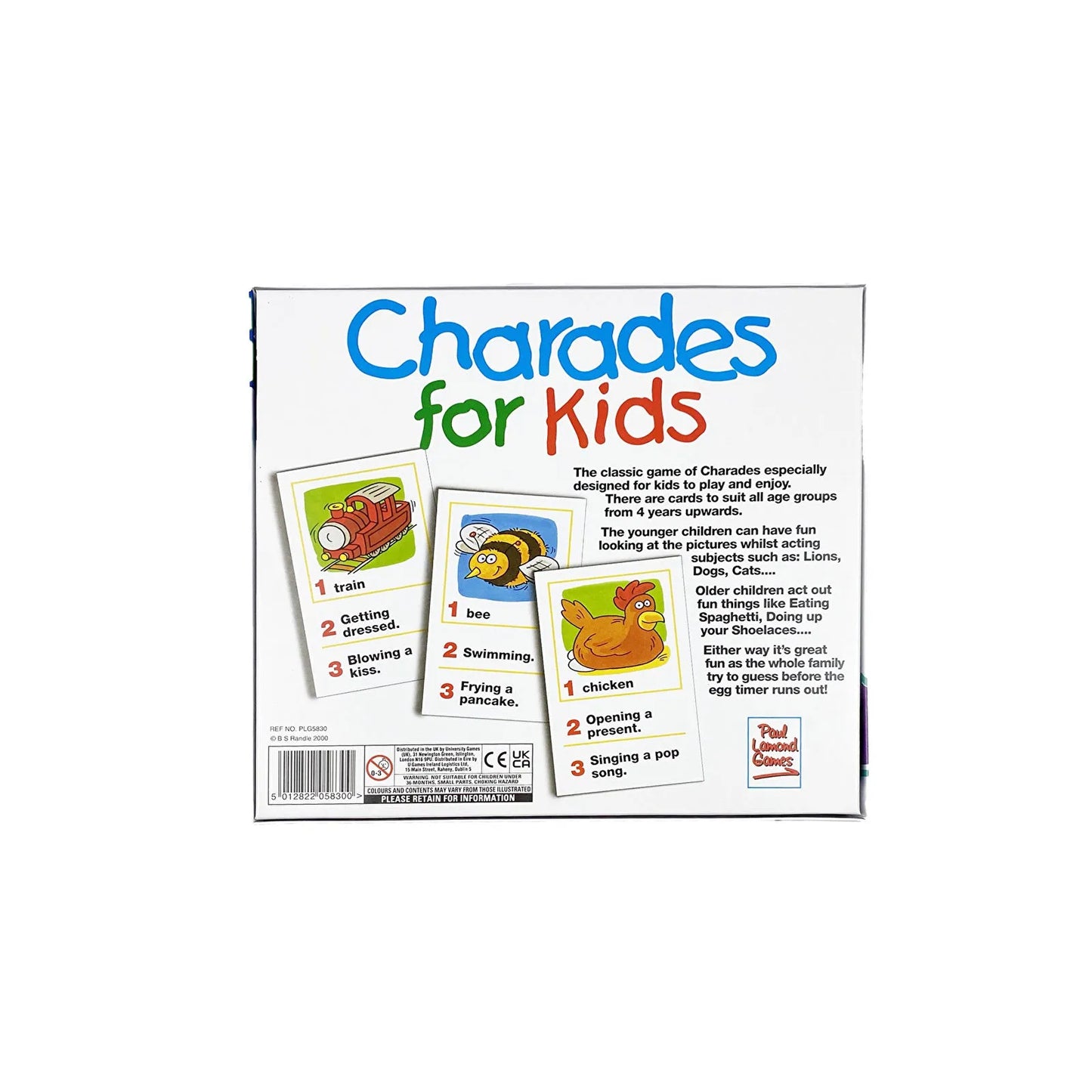 Paul Lamond Games Charades for Kids